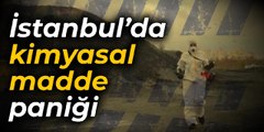 Kuzey Marmara Otoyolu'nda kimyasal madde paniği