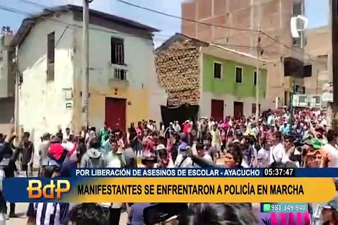 Disturbios en Huanta: no se pudo instalar mesa de diálogo entre autoridades y pobladores