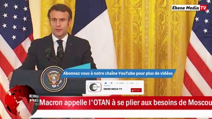La France impose à l'OTAN de se plier aux exigences de la Russie