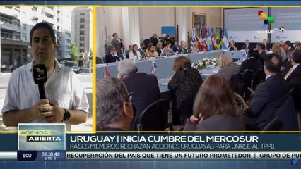 Iniciará Cumbre de Mercosur en Uruguay