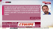 Southgate : « La France, c'est notre défi » - Foot - CM 2022 - Angleterre