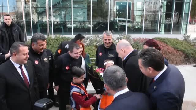 Bakan Soylu, Kırşehir'de 5 Aralık Dünya Gönüllüler Günü Programı'na katıldı