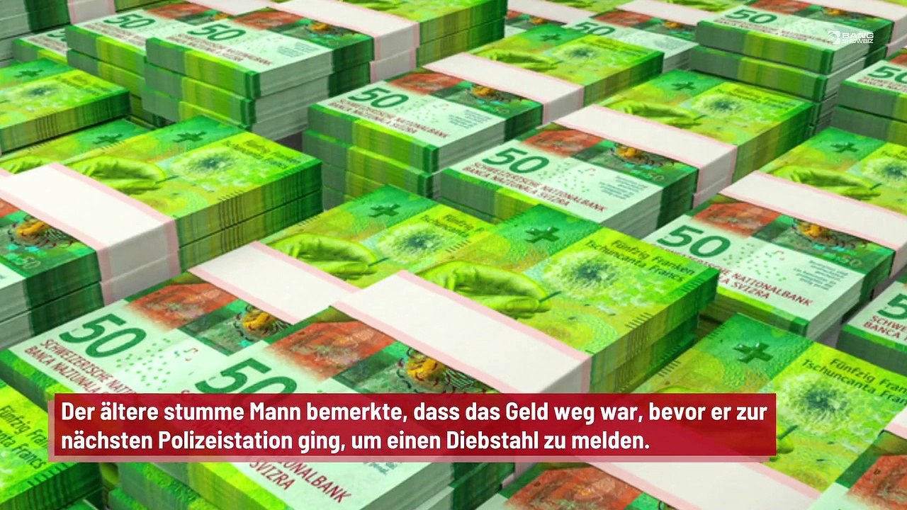 Schweiz: Mann verliert 20.000 Franken und bekommt sie zurück