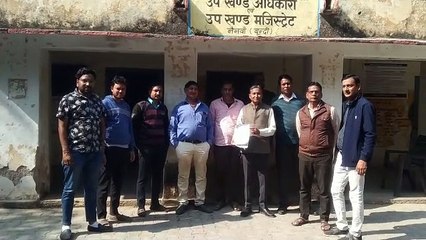 अतिक्रमण से परेशान व्यापारी देई से नैनवां पहुंचे