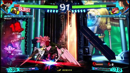 Score Attack - Minazuki - Hardest - Course C - Persona 4 Arena Ultimax 2.5