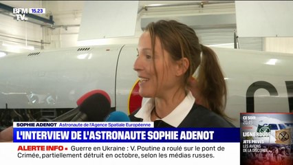 Sophie Adenot: "Ce qui m'attend est un grand bond dans l'inconnu"