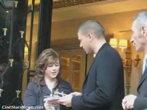 Wentworth Miller à Paris Part.2