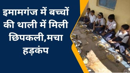 गया: स्कूल के मिड डे मील में मिली छिपकली, मचा हड़कंप