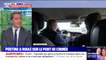 Des médias russes présentent Vladimir Poutine roulant sur le pont de Crimée