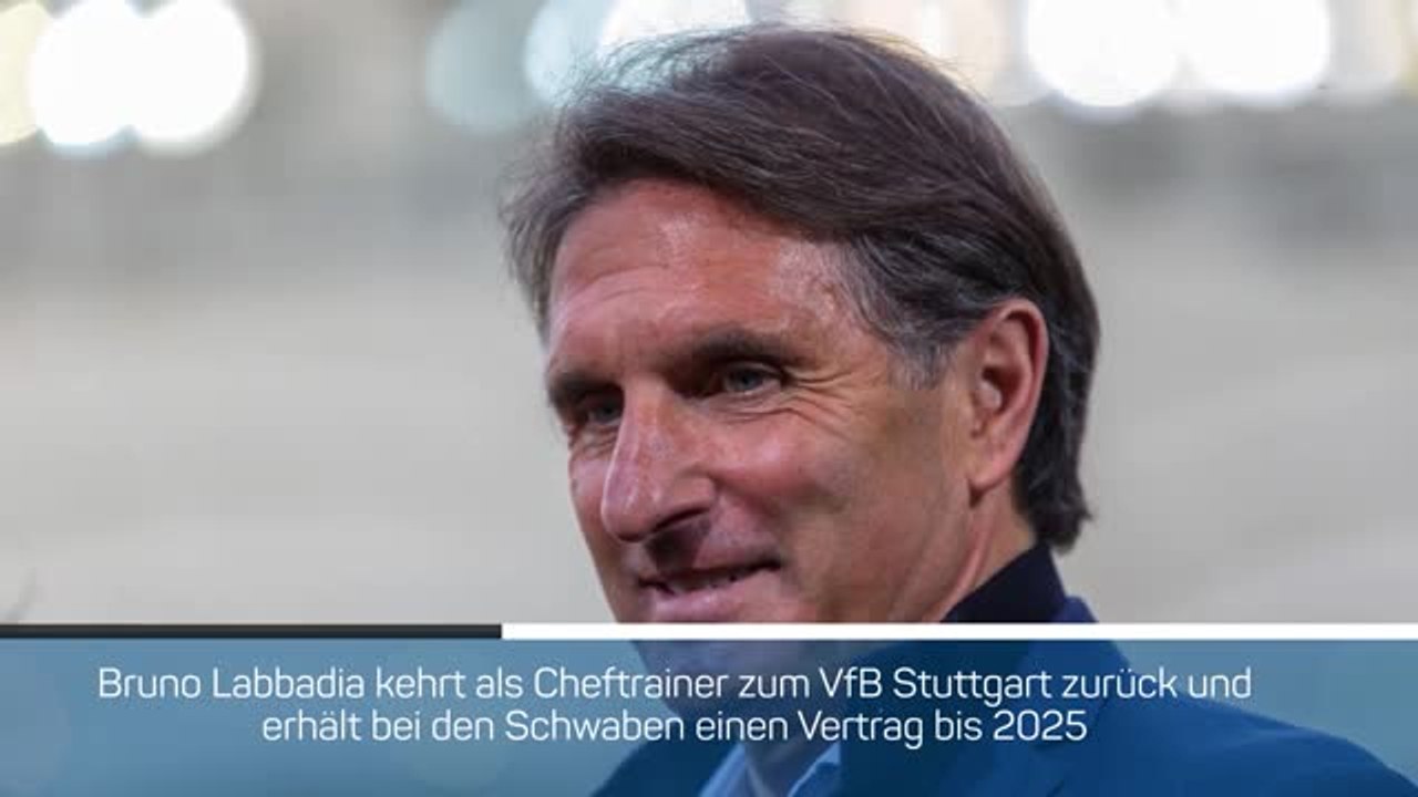 Bruno Labbadia kehrt zum VfB Stuttgart zurück