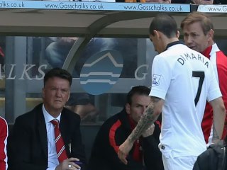 El calvario de Di Maria con Van Gaal en Manchester United