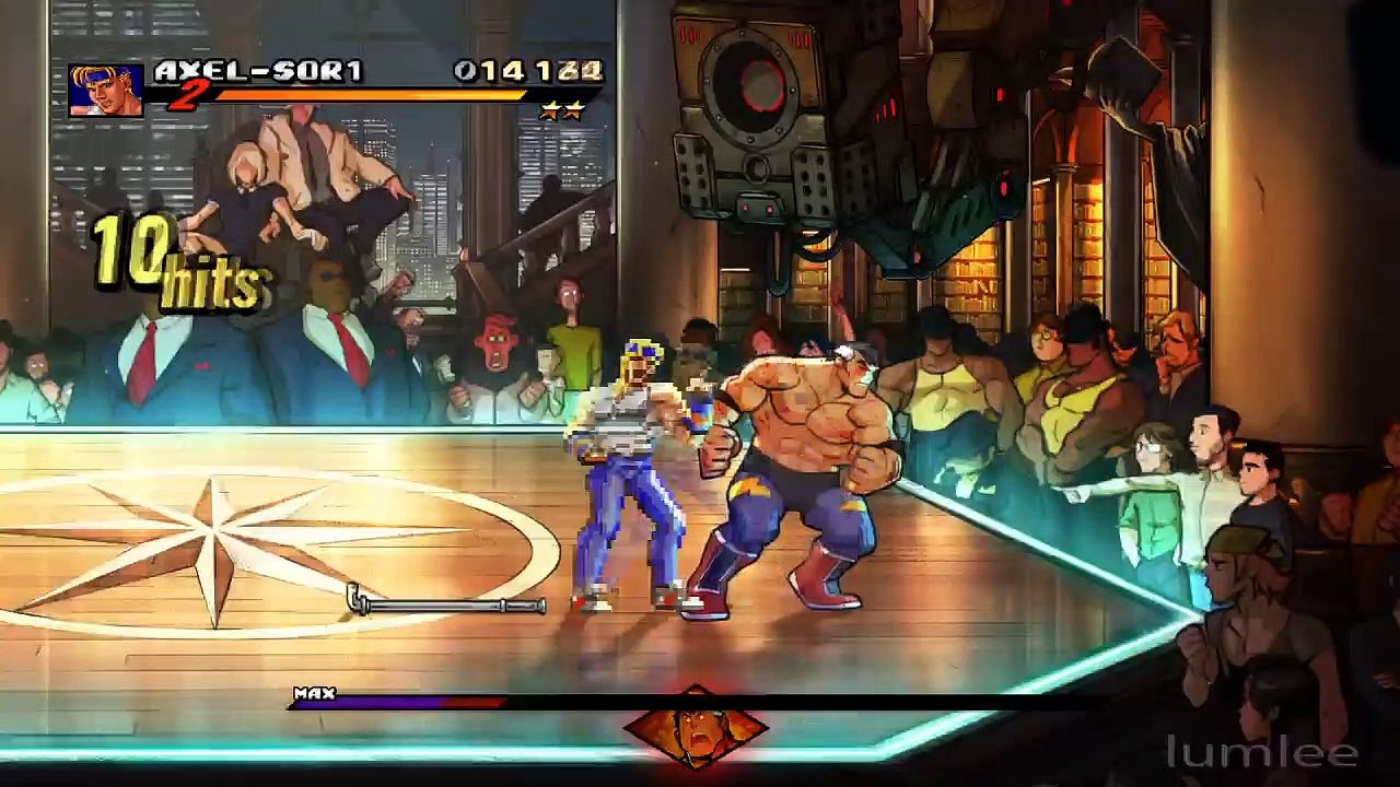 Streets Of Rage 4 - Axel Stone #2 {SOR1~Original Moves} (No Death)