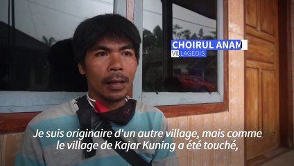 Eruption du volcan Semeru: un village indonésien couvert de cendres