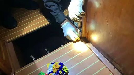 DNCD intercepta velero con 110 paquetes de cocaína