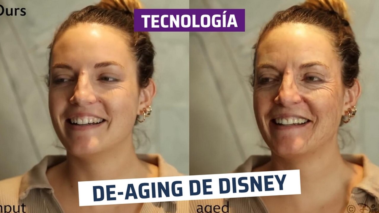 De-aging por IA de Disney