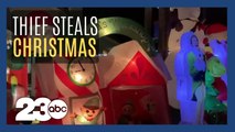 Thief steals popular inflatable Christmas decor