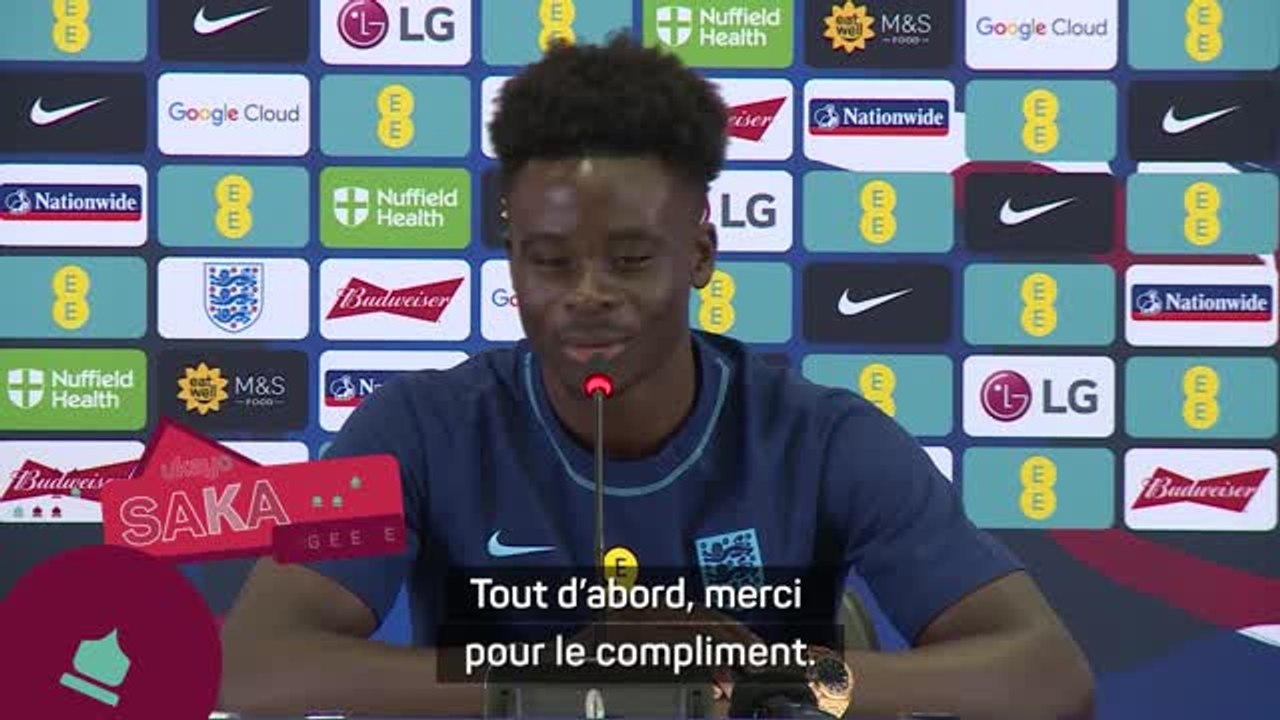 Angleterre - Saka : “Il n’y a qu’un seul Kylian Mbappé”