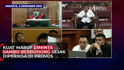 Pengakuan Kuat Maruf yang Bikin Hakim Percaya: Diminta Ferdy Sambo Berbohong