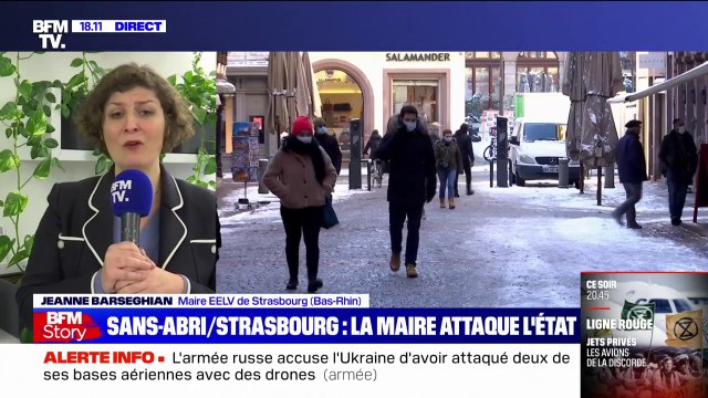 Sans-abri: Jeanne Barseghian, maire de Strasbourg, souhaite mener une action en justice contre l'État