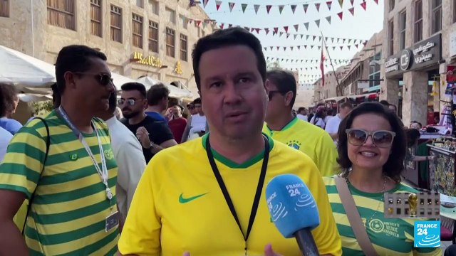 Informe desde Doha: aficionados brasileños ilusionados con pasar a cuartos de final