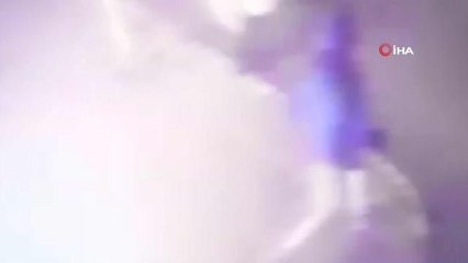 Kız arkadaşının kaldığı oteli böyle ateşe verdi