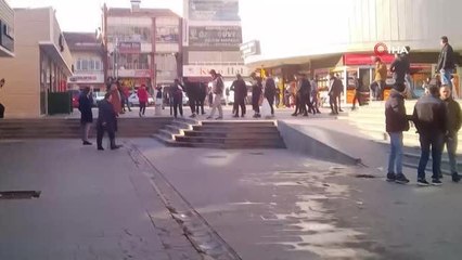 Erzincan'da akran zorbalığı kavgası kamerada