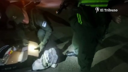 Tres ciudadanos bolivianos fueron detenidos con 16 kilos de cocaína