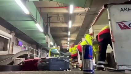 Voilà pourquoi vos bagages sont dans cet état...