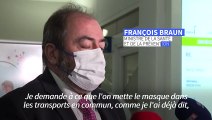 Covid: Braun conseille fortement le port du masque sans obligation pour le moment