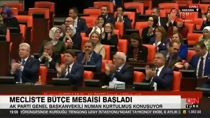 Meclis'te gergin bütçe oturumu! Numan Kurtulmuş'tan Kılıçdaroğlu çağrı: Adaylığınızı ilan edin