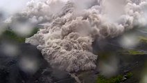 Volcanic eruption sends ash into sky, residents evacuated