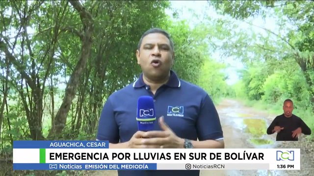 Lluvias dejan incomunicados a cuatro municipios en el sur de Bolívar