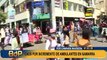 Campaña navideña: caos y desorden por incremento de ambulantes en Gamarra