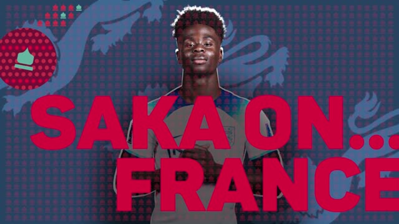 Saka talks Southgate, Sterling and Quarter-finals