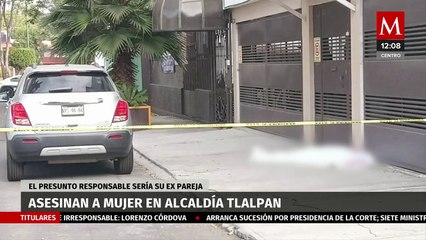 Asesinan a mujer en calles de la alcaldía Tlalpan, en CdMx