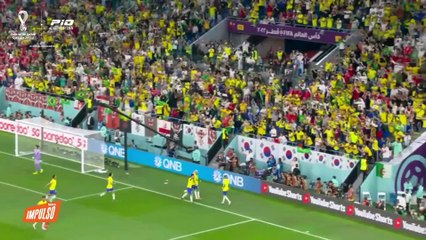 La canarinha aplastó a Corea del Sur para meterse entre los ocho mejores de Catar 2022