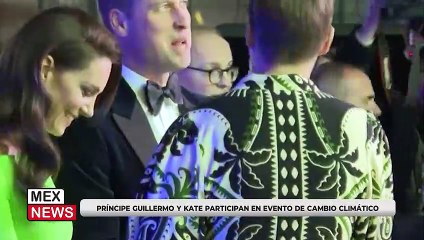 PRÍNCIPE GUILLERMO Y KATE PARTICIPAN EN EVENTO DE CAMBIO CLIMÁTICO