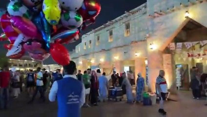 من الدوحة  جماهير المغرب تحتشد لدعم الأسود أمام أسبانيا