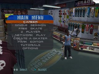 Tony Hawk's Pro Skater 3 online multiplayer - ps2