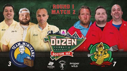 Dave Portnoy vs. Kirk Minihane In-Front Of Wild Crowd (The Dozen: Boston Semifinal, Match 240)