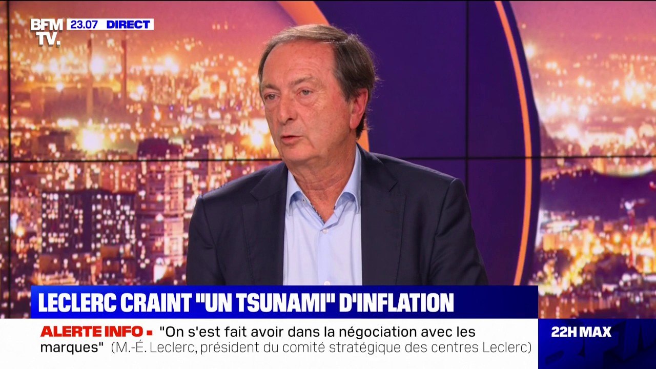 Michel-Édouard Leclerc: "Nous allons accepter les hausses de prix qui sont acceptables par les consommateurs"