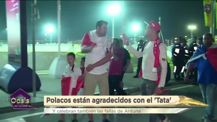 Afición polaca manda mensaje al "Tata" Martino