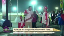 Afición polaca manda mensaje al 