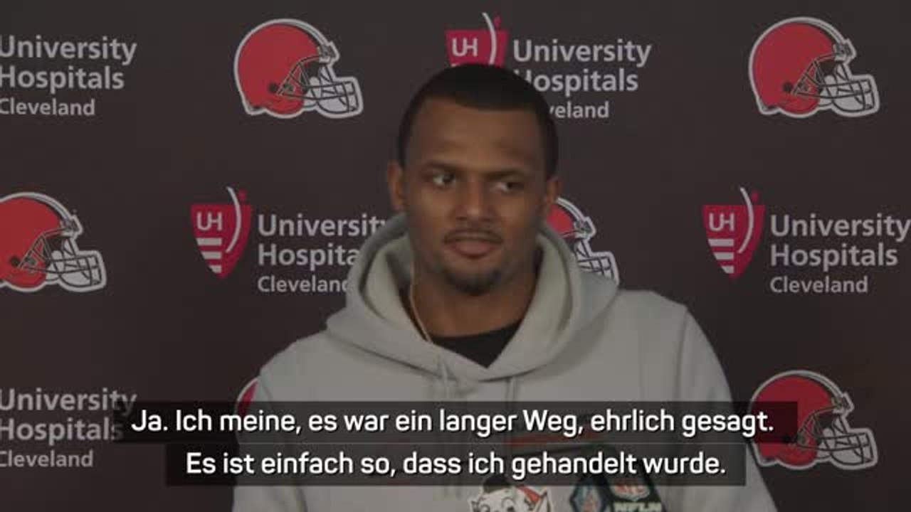 Watson: 'Texan-Fans sollen buhen'