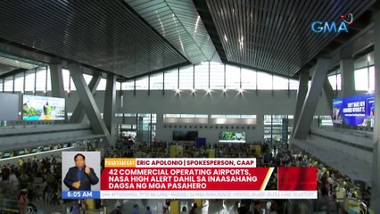 Panayam kay Eric Apolonio, Spokesperson, CAAP (December 06, 2022) | UB