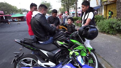 Ciudad México se sube a la moto y agrava el caos vehicular