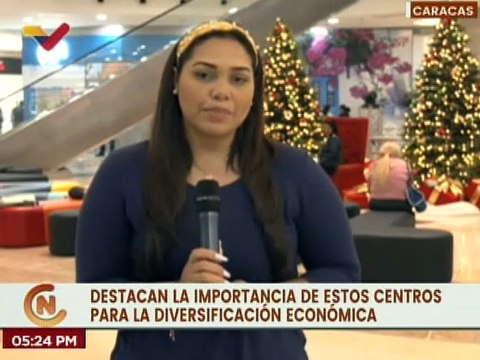 Caraqueños destacan la importancia de los centros comerciales para la diversificación económica