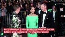Siempre radiante: el vestido verde hasta el suelo que Kate lució este fin