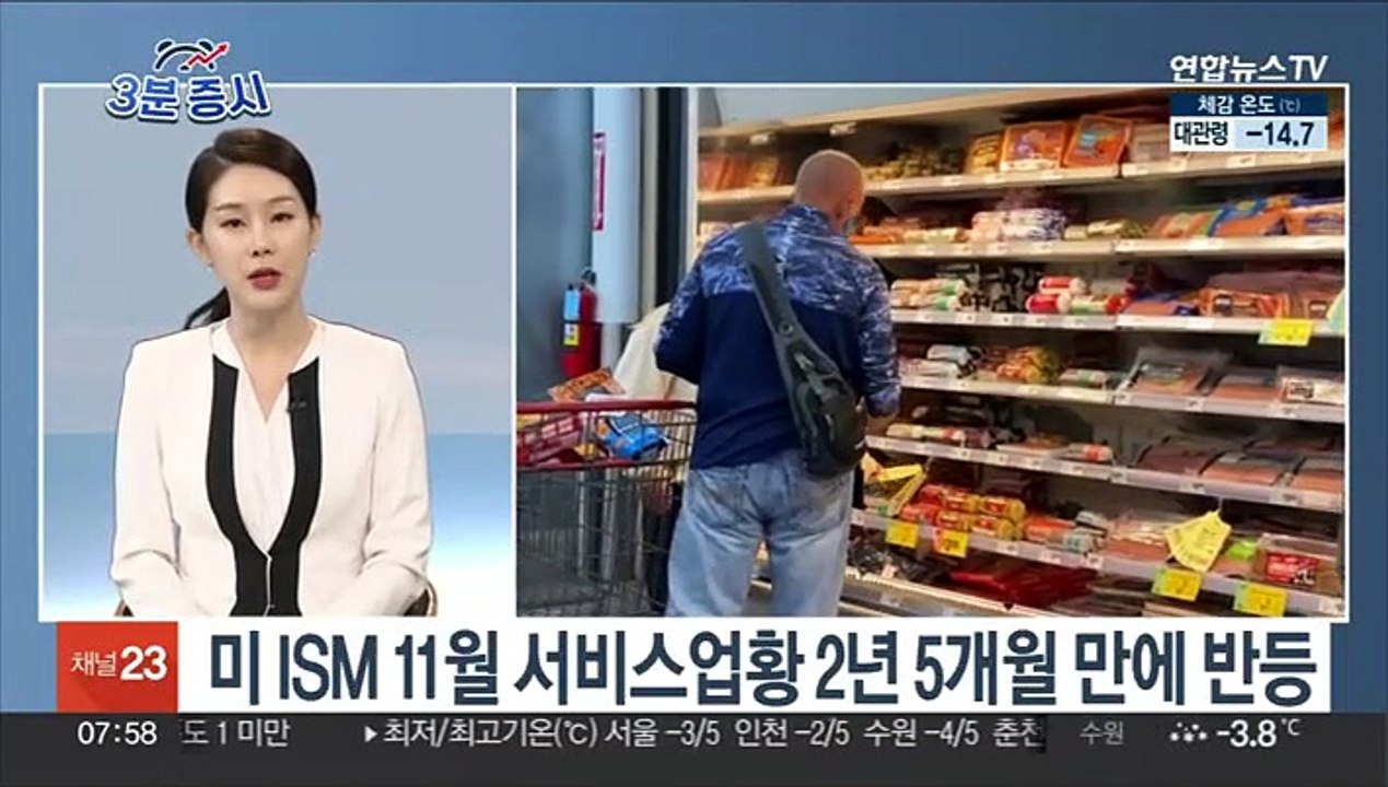 [3분증시] 뉴욕 증시, 국채 금리 상승에 하락 外