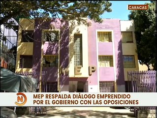 MEP respalda diálogo emprendido  por el Gobierno con las oposiciones